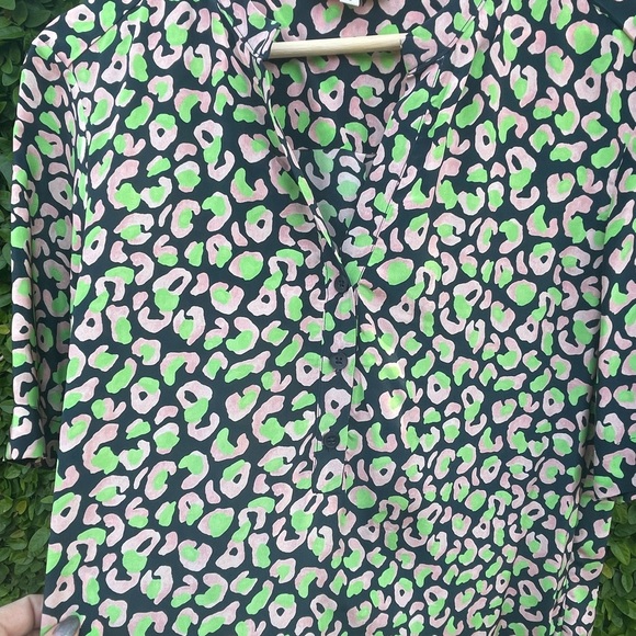 Tucker NYC | Laura Midnight Leo Dress | Size Small - Picture 10 of 11